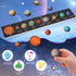 Solar System Puzzle for Kids Age 3-6, Wooden Space Toys for Preschool Learning Activities, Gift for Boys and Girls