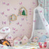 3D 50PCS (2.8"-3.9")- Butterfly Wall Decor - Removable PVC Butterflies Wall Stickers- Multi-Size DIY Removable Wall Art