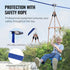 VEVOR Zipline Kit for Kids and Adults - 52 ft Zip Line Kits Up to 500 lb, Quick Setup Backyard Playground Entertainment