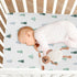 Burbuja 28 52 Christmas Tree Crib Sheet for Boys Girls, Fitted Crib Sheet x in for Standard Crib & Toddler Bed