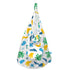 CHARLIE BANANA Reusable and Washable Cloth Diaper Wet Bag, Waterproof Hanging Diaper