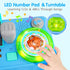 1-3, 6-9-12-18 1 Baby DJ Table for Toddlers Baby Musical Piano Toys Months Toddler Activity Learning DJ Mixing Table