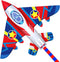 58" Fighter Plane Kite for Kids & Adults, Easy to Fly, with Reel and 200ft String by HONBO