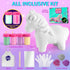 6-12, 4 5 6 7 8 9 10 11 12+ LAOESE Unicorns Paint Pouring Art Kit - DIY Craft for Kids Age Arts and Crafts Kit