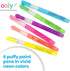 Ooly Magic Puffy Pens 2 Pack, 12 Pens Total, 6 Unique Neon Colors with 3D Ink for Kids & Toddlers Art Supplies