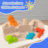 Bo-Toys 50 Set, Ps Deluxe Sand Molds Tools Sandbox Toddlers Toys, Beach Sand Castle Building, Indoor Outdoor Sensory