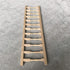 Dollhouse Decoration Accessories, Miniature Fence Handrail 1:12, Cute House Mini Fence, Beige, 2 Pcs