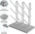 Countertop 9 NiHome Baby Bottle Drying Rack with Diatomite Base & Stainless Steel Frame, Foldable Organizer Holds