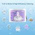 Zyntieu 99.99% 3 90 Portable Pacifier Sanitizer, UV Light Sanitizer Box, Cleaned in Minutes, Disinfection Cycles, USB