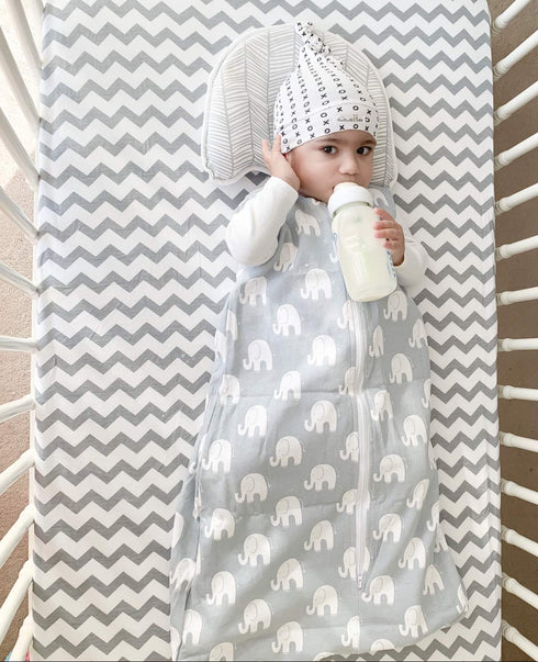 BaeBae Goods 4 Pack, Set, Premium Crib Sheets for Baby Boys and Girls, Soft and Breathable Jersey Knit Fitted Sheet