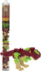 Plus Plus 3D Dinosaur Figure Building Block Set, 70 Mini Interlocking Puzzle Pieces, T-Rex Maker Tube