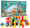 Soft Building Blocks for Toddlers 2-4, 94PCS Foam Stacking Blocks, Bath Toys