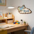 Personalized Airplane Name Sign, Custom Wooden Baby Name Wall Decor, Nursery Wall Art for Boys, Kids Room Airplane