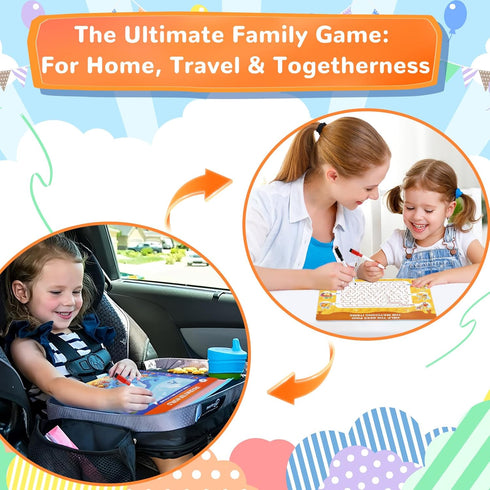 3-5, 28 3 4 5 6 Search and Find Books for Kids Reusable Preschool Learning Activities, Perfect Road Trip Essentials