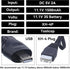 Tosiicop 11.1V 2A 1500mAh XH-4P 3S 11.1 2 Pack Battery Charger Airsoft - USB Chargers with Plug Gel Blaster Lipo