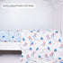 1 Pack, 100% 52"x28" Cozy LollyBanks Muslin Crib Sheet for Boys Cotton Soft and Breathable Crib Fitted Sheet