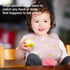 ROCCED 2 Sets Baby Silicone Bibs - Soft Adjustable Waterproof Bibs with Food Catcher for Toddlers (Soft Pink/Pale Mauve)