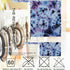 visesunny 2Pcs Tie Dye Pattern Wet Bag with Zippered Pockets Washable Reusable Roomy Diaper Bag