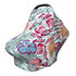 Schgap Flowers Car Seat Covers Canopy for Baby Nursing Cover Breastfeeding Baby Carrier