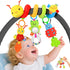 Car Seat Toys for Babies 0-6 Months, Upgraded Spiral Hanging Crib Stroller