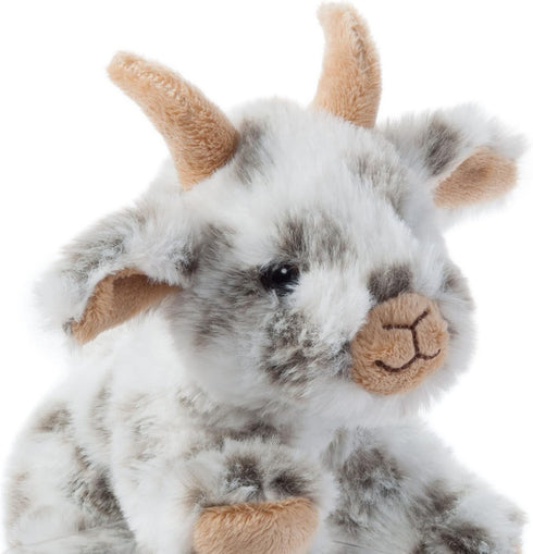 The Petting Zoo Goat Plushie, Gifts for Kids, Wild Onez Babiez Farm Animals, Goat Toy, 6 Inches