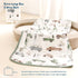 34 44 Inches, GRSSDER Baby Blankets Super Soft Jersey Knit Swaddle Blanket for Baby Girls and Boys, Double Layer