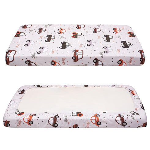 Cloele Fitted Crib Sheet - Cozy Baby Nursery Bed Sheet for Standard Crib and Toddler Mattresses, 100% Polyester, 1 Pack