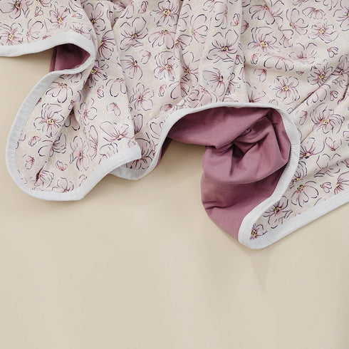 Premium Blossom Baby Blanket - Soft and Stretchy Quilt for Kids