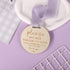 NQEUEPN Please Do Not Touch or Kiss Baby Sign, Wooden Don't Touch Baby Sign for Car Seat Baby Stroller Tag with Ribbon