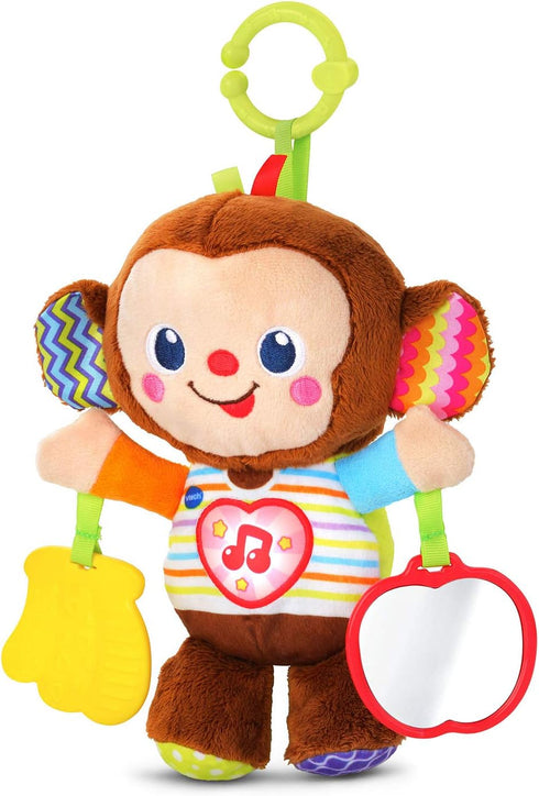 VTech Multicolor Cuddle and Swing Monkey Toy for Babies