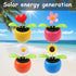 4 Solar Dancing Butterfly Toy Solar Powered Dancing Sun Flower in Colorful Pots, Animated Bobblehead Dancer Window Decor
