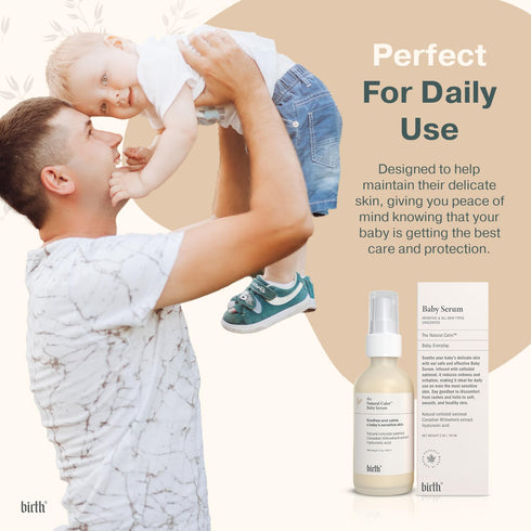 Baby Eczema Serum for Newborns, Steroid-Free, Safe for Rashes and Redness - Made in Canada, 20z | 59 ml