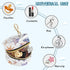 YETTASBIN Sea Turtle Portable Pacifier Holder Case with Metal Hook Buckle & Zipper for Diaper Bag and Stroller