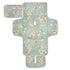 CHUROUSY Deer Portable Diaper Changing Pad with Wipes Holder, Woodland Fawn Foldable Baby