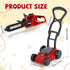 2 Set Set Arrowbash Pcs Toy Gardening Tool for Kids Toy Chainsaw Push Lawn Mower Battery Powered Gardening Tool