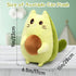 Cat Stuffed Animal Avocado Pillow Plush, Cute Kawaii Green Avocado Cat Plush Toy for Kids