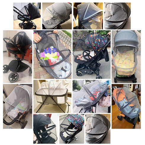 Summer Orzbow Mosquito Net for Stroller | Universal Baby Bug Net for Strollers, Car Seats, Bassinets, Cradles, Mini