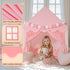 SISTICKER Kids Play Tents for Girls Large Fairy Playhouse for Kids Princess Castle Tent Gift Toys for Girl Toddler