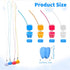 Qianyu 40 Tooth Saver Necklaces Pcs Milk Tooths Storage Box Lost Teeth Necklace Tooths Fairy Bag Organizer Case Tooth