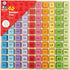 Bigjigs Toys Wooden Number Counting Tray, Educational Toys, Maths Games, Montessori Toys