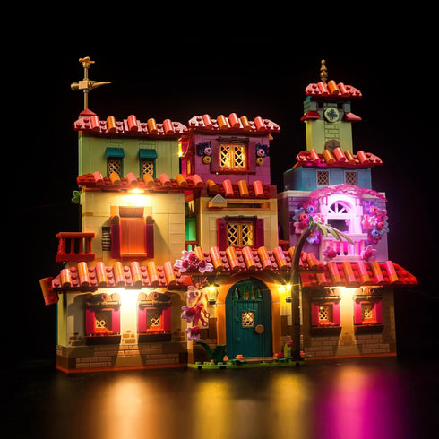 Upgraded LED Light Kit for Lego The Magical Madrigal House Building Set, Compatible with Lego 43245 (Model Not Included)