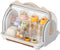 Gucagle Baby Bottle Storage Box Organizer Plastic Multifunctional Drainage Nursing Bottle Drying Rack