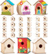 QUYSK 24 Sets DIY Wood Birdhouse Bulk for Kids Parties and Classrooms, Art