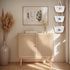 3 2 Tier Cotton Rope Hanging Wall Basket, Cute Flower Decor Wall Mounted Storage Organizer for Nursery, Bathroom