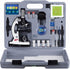 AmScope 120X-1200X Beginner Microscope STEM Kit, 52-pcs with Metal Body, LED Light, and Carrying Box