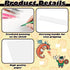 ReliThick 108 Pcs Blank Paper Shields for Kids DIY Cardboard Shields Craft to Decorate with Handles for Markers Crayons