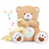 BEREST Baby Sleep Soother Bear, Mom's Heartbeat & Lullabies White Noise Machine,