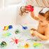 10Pcs Fish Toys Animal Figure Bath Toys, Color Changing Sea Creatures for Kids 3 Years and Up