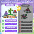150PCS 3+, Magnetic Blocks, Magnetic Building Blocks, Stacking Magnets for Kids, Sensory Toy for STEM Constructions