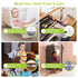 Matenf Child Proof Cabinet Locks, 4 Packs Baby Safety Latches for Drawers and Refrigerators, Easy to Use